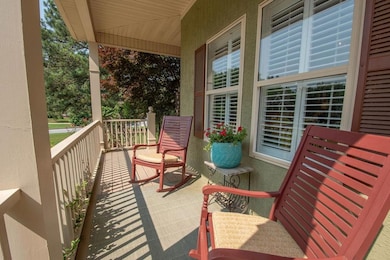Welcoming Wrap Around Front Porch