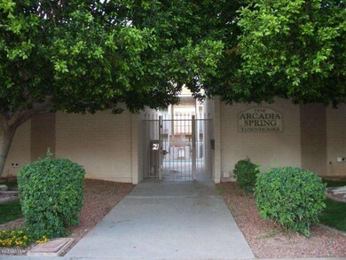 Front of Gated Community