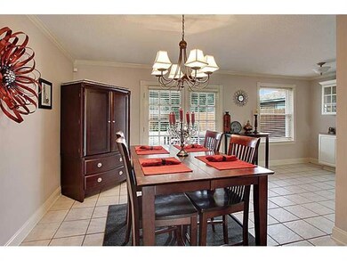 Dining Room. Open floor plan overlooking rear yard