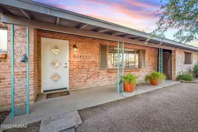 Front covered patio