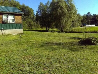 Backyard view, showing just a small slice of the e