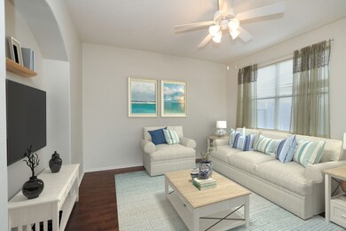 Family room Virtually Staged