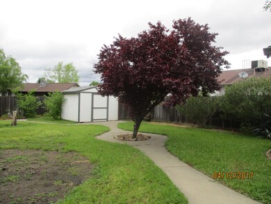 east sideyard