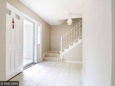 Large tiled entry way