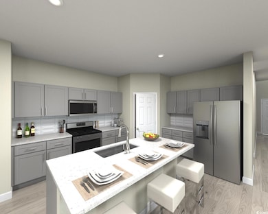 Photo is not of the actual home, but is an inspira