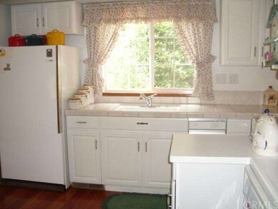 Tile counters and trash compactor