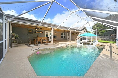 Screened-In Pool Area