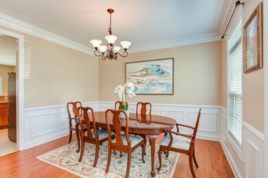 Beautiful Crown Molding & Wainscoting