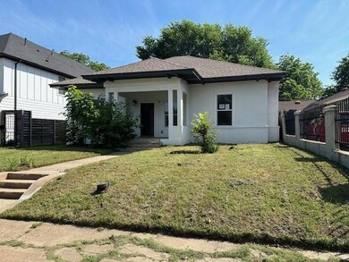 View of front of home with a front yard