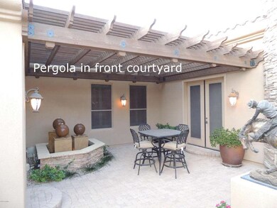 Courtyard Pergola