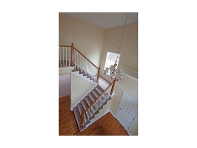 Stair case from loft area.