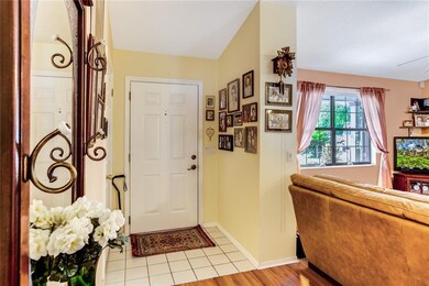 Tiled Flooring in Foyer