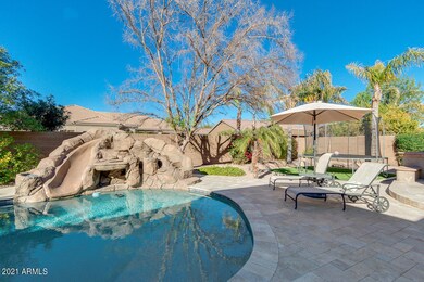 Pool complete with slide