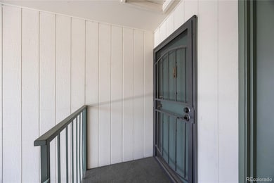 Front covered landing with security door