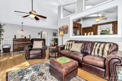 Main level Living (upstairs)