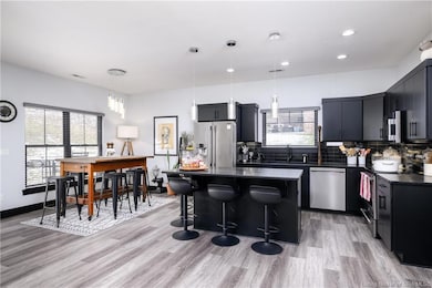 Kitchen from entryway