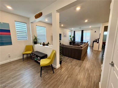 Foyer entry into Living Room