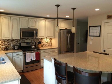 Kitchen showing all the upgrades...