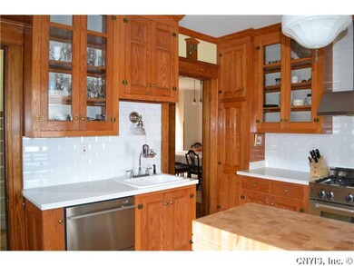 Kitchen. This view of the kitchen shows the beauti