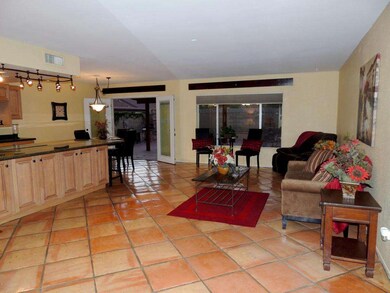 French doors open