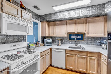 Kitchen w/ pass through window