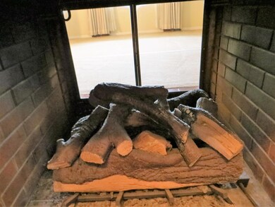 Dual Sided Fireplace