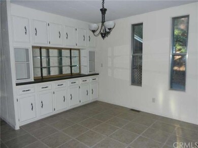 Built-In Hutch in Dining Room