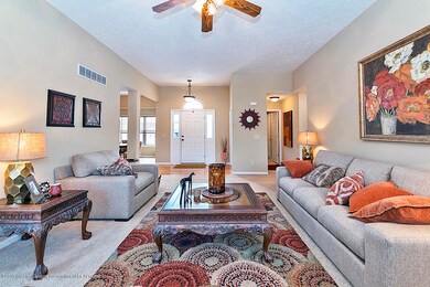Living Room overlooking Foyer