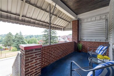 2134 Hazeldell St. features a private, covered porch which is a perfect spot to relax & enjoy year round.