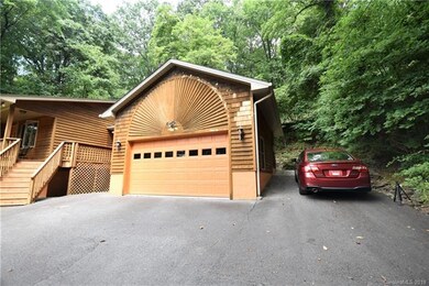 2 Car Garage off the paved drive