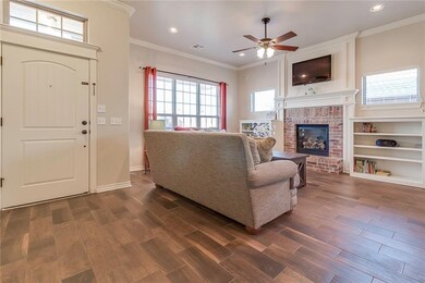 Walk in to this spacious living room.