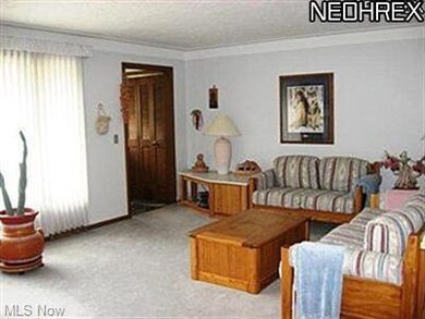 Looking into living room from dining room