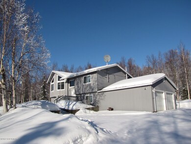 Front of home close up