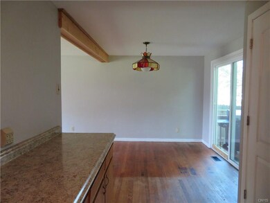 View from kitchen into Dining Room