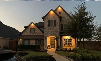 Illuminated Elevation after sunset