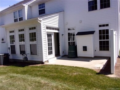 Rear patio