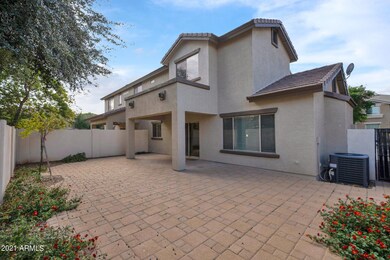 Spacious, Paver Patio Backyard