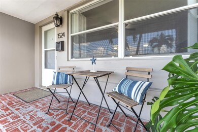 Porch and front door