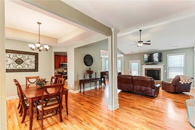 Real Hardwoods through Main Living Areas