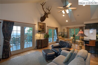 Three's a Crowd living space with amazing views.