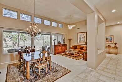 ELEGANT LIVING AND DINING ROOM