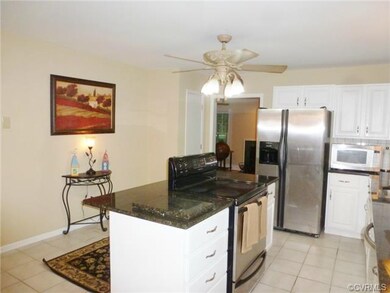 Smooth top range, stainless steel appliances, poli