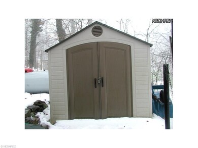 Shed to keep your supplies in