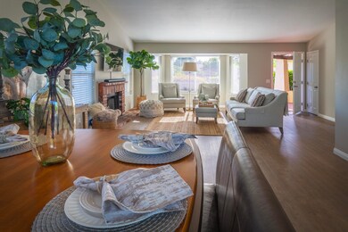 3. Dining area looking towards living ro