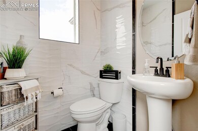 Half bath with toilet