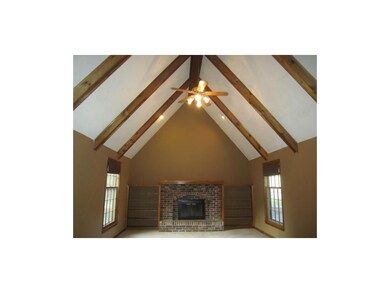 Great gas fireplace with built-ins