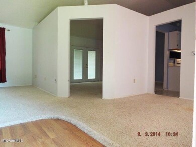 view from front door entry way