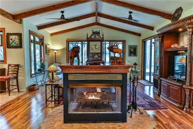 Enter into Great Room w/gas fireplace
