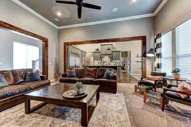 Living Room-- Plenty of space for a sectional and 