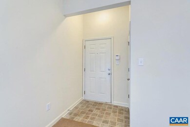 Convenient entrance with a coat closet.